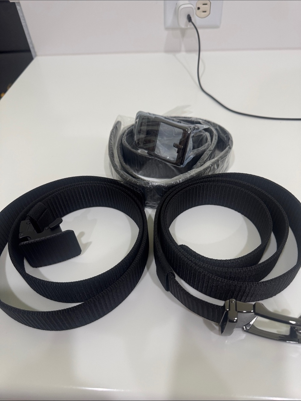 3- Men’s Nylon Belts